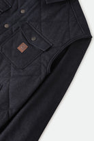 Men's Durham Lined Jacket in the color Dark Denim - Additional Laydown image