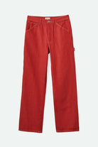 Brixton Women's Essex Painter Pant - Mars Red | Main