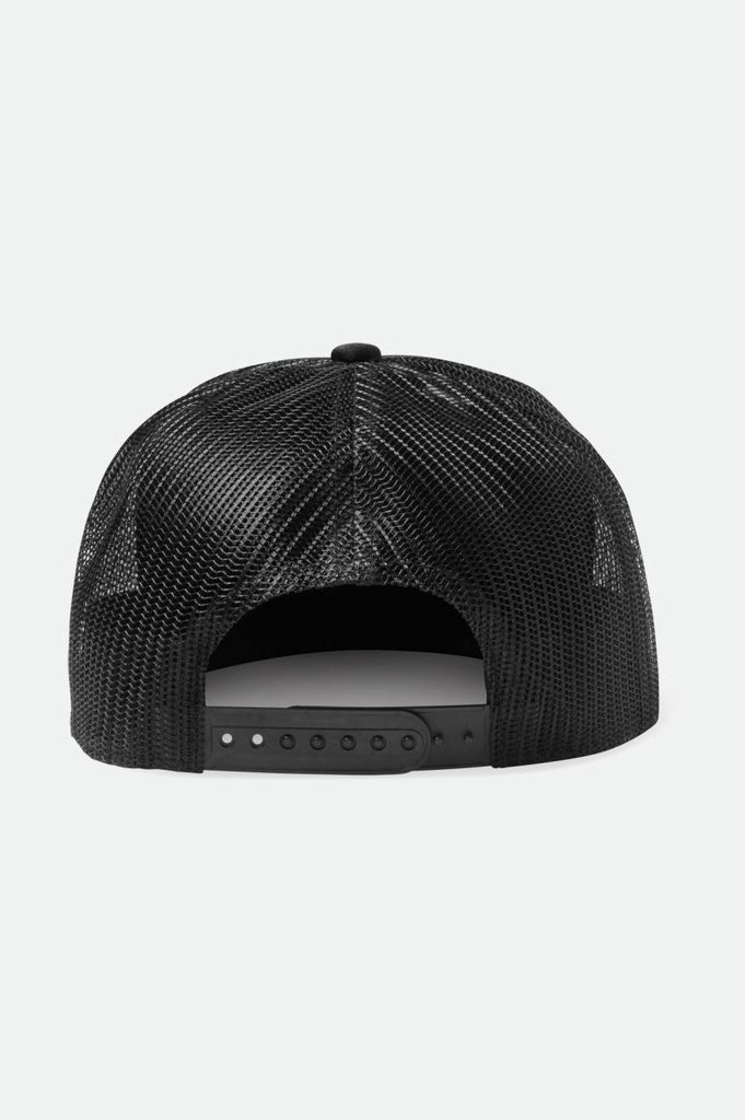 Brixton Nowhere Netplus HP Trucker Hat - Black/Black