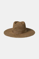 Brixton Women's Joanna Hat - Tan/Tan Seagrass | Back
