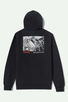 Back Laydown Image for Coors Range Hoodie - Black
