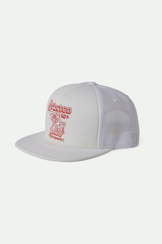 Brixton Men's Estupendo HP Trucker Hat - White | Profile