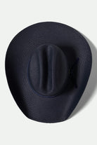 Unisex Laredo Panama Straw Cowboy Hat in the color Navy - Additional Laydown image