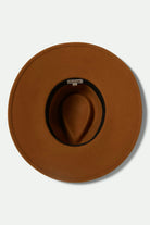 Women's Eleanor Felt Packable Hat in the color Washed Copper - Additional Laydown image