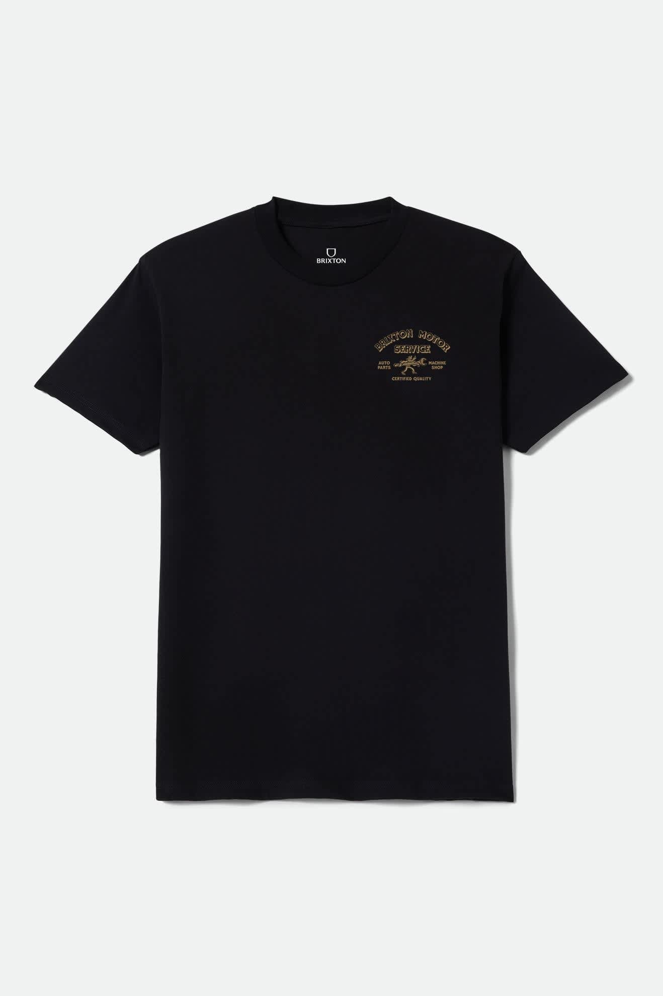 Men's Dyson Standard T-Shirt in the color Black - Front Product Laydown Image