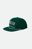 Brixton Men's Persist MP Snapback - Trekking Green | Profile
