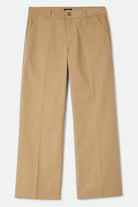 Men's Trademark Chino Pant in the color British Khaki - Front Product Laydown Image