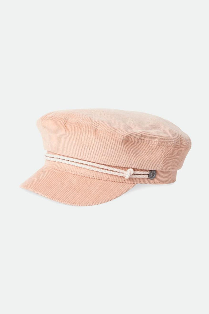 Brixton Fiddler Fisherman Cap - Soft Pink Cord