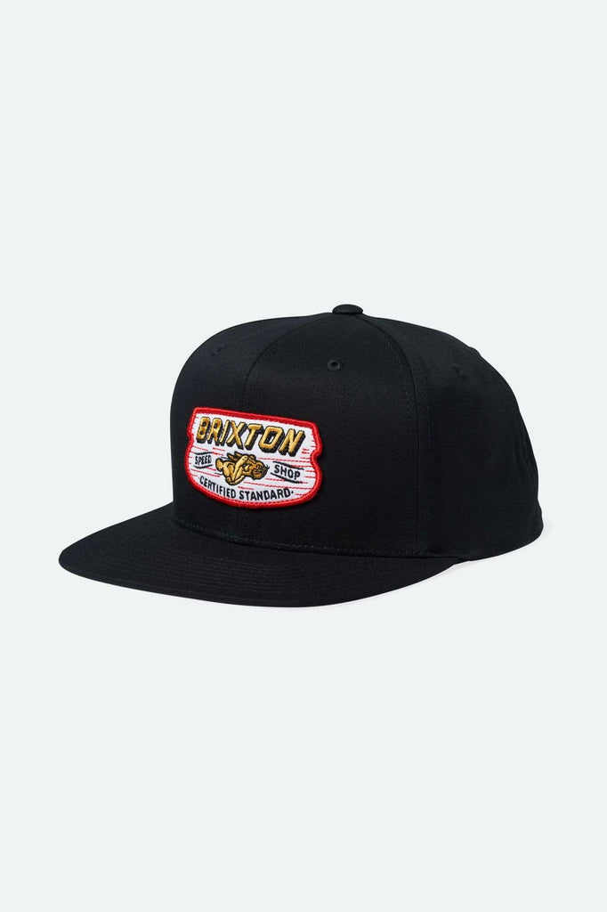 Brixton Men's Clayburn Snapback - Black | Main