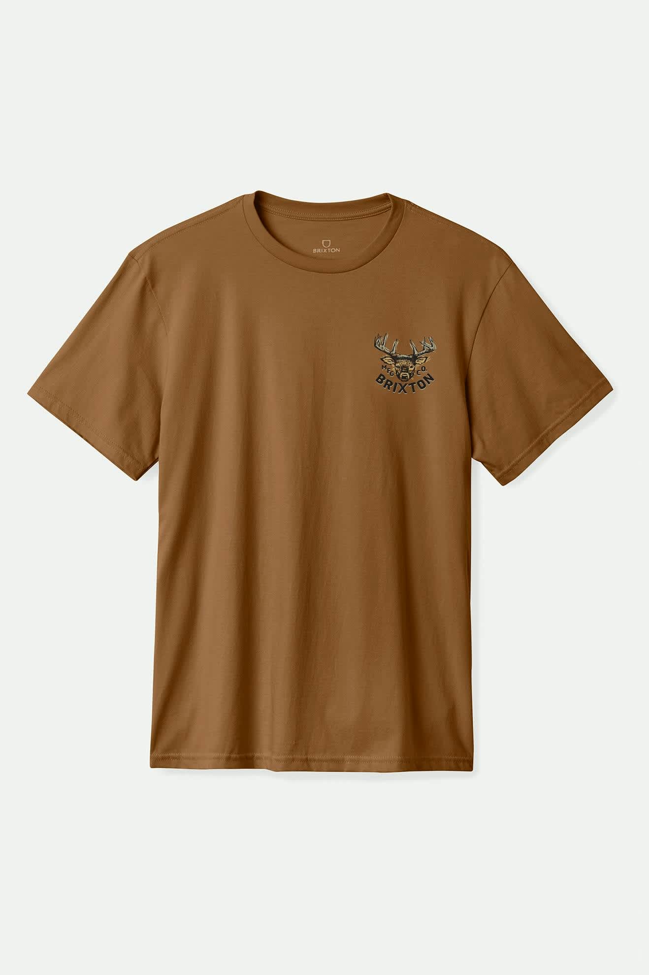 Men's Berrick S/S Tailored T-Shirt in the color Washed Copper - Front Product View