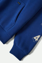 Men's Ford Mud Marathon Relaxed Fleece Hoodie in the color Ford Blue - Additional Laydown image