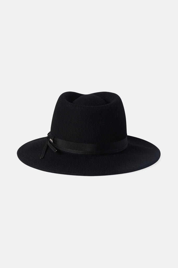 Brixton Unisex Dayton Convertabrim Rancher Hat - Black/Black | Back