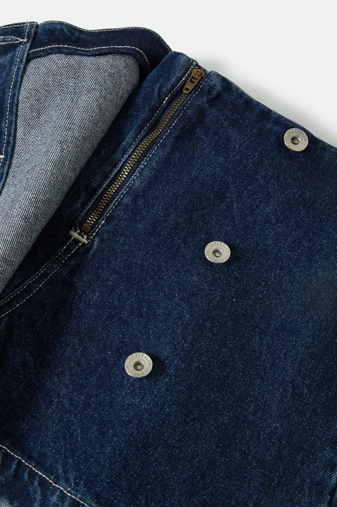 Women's Wrap Skort in the color Rinse Denim - Additional Laydown image