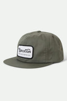 Unisex Grade Snapback in the color Ivy Green - Front Product View