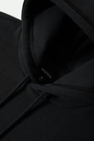 Men's Waller Hoodie in the color Black - Additional Laydown image
