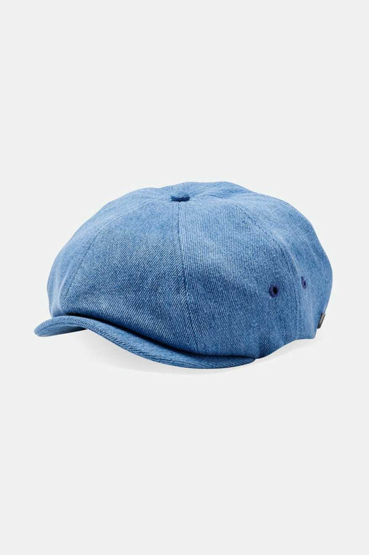 Brood Lightweight Newsboy Cap Washed Denim – Brixton Australia