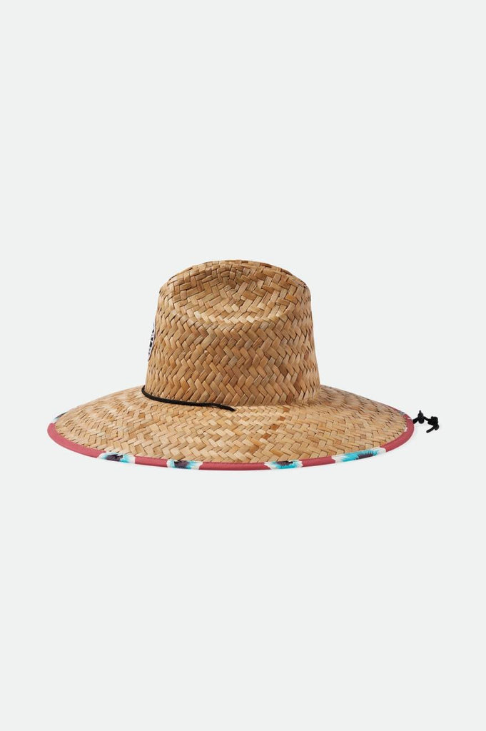 Brixton Crest Lifeguard Hat - Dark Earth/Dusty Cedar