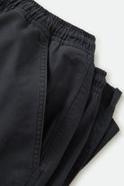 Men's Everyday Vintage Wash Short in the color Black - Additional Laydown image