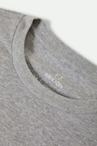 Men's Inwood S/S Standard T-Shirt in the color Heather Grey - Additional Laydown image