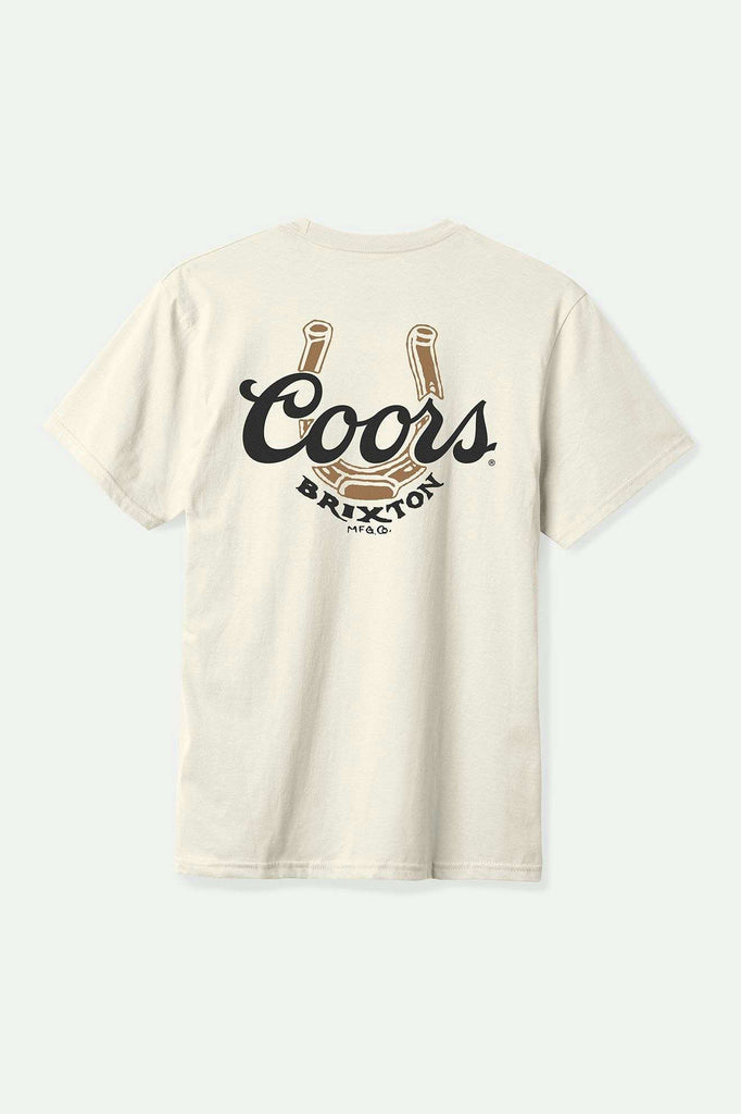 Back Laydown Image for Coors Luck S/S Standard T-Shirt - Natural