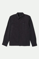 Men's Hasting Kapok L/S Flannel in the color Heather Black - Front Product View