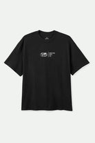 Men's Union Heavyweight Relaxed T-Shirt in the color Black Classic Wash - Front Product View