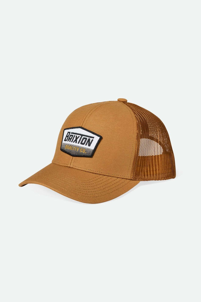 Brixton Men's Regal Netplus Trucker Hat - Copper/Copper | Main