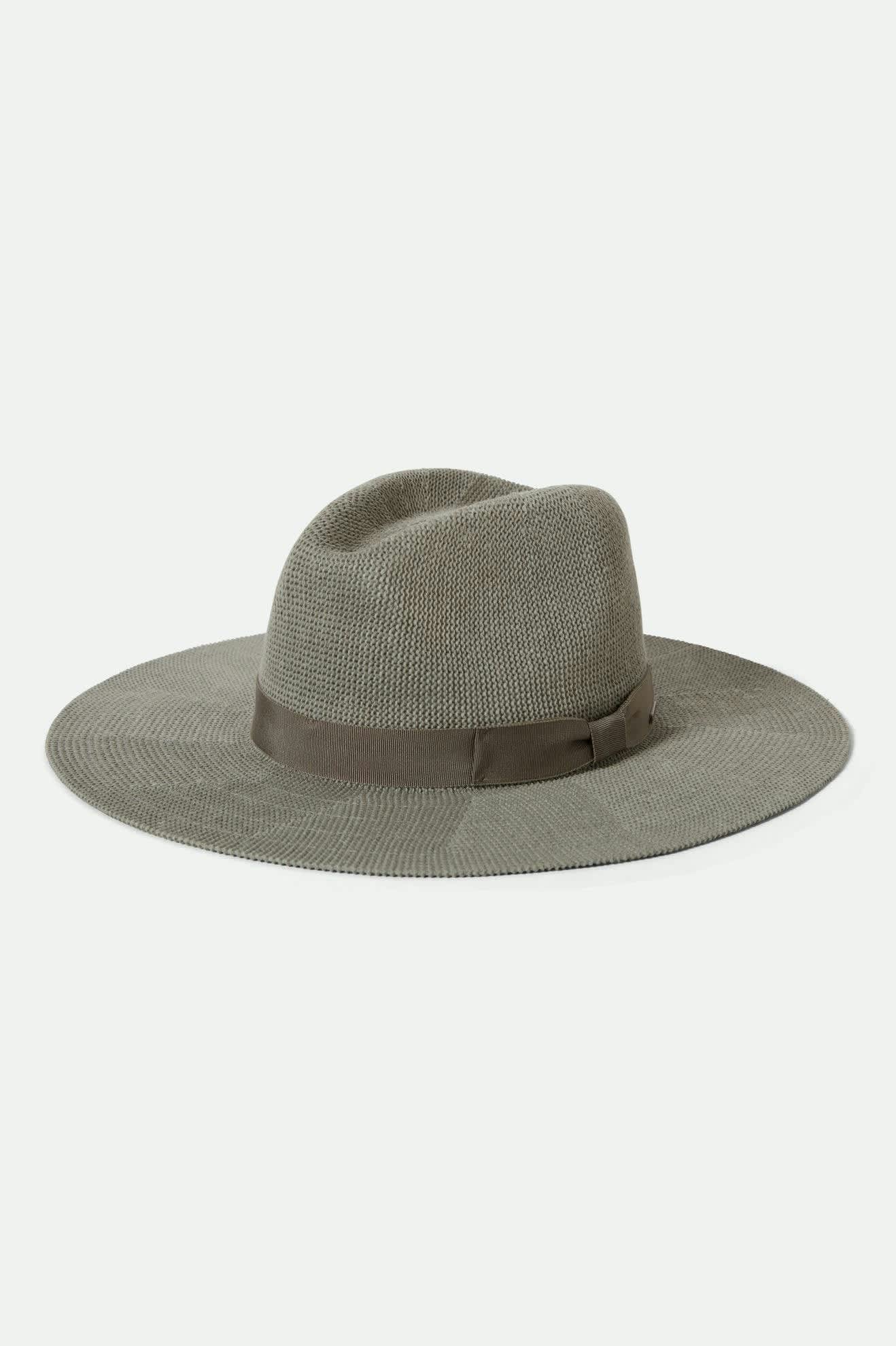 Women's Lyons Knit Packable Hat in the color Elm - Front Product View