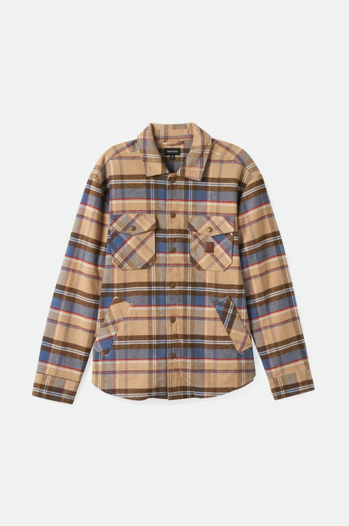 Brixton Durham Jacket - Sesame Plaid