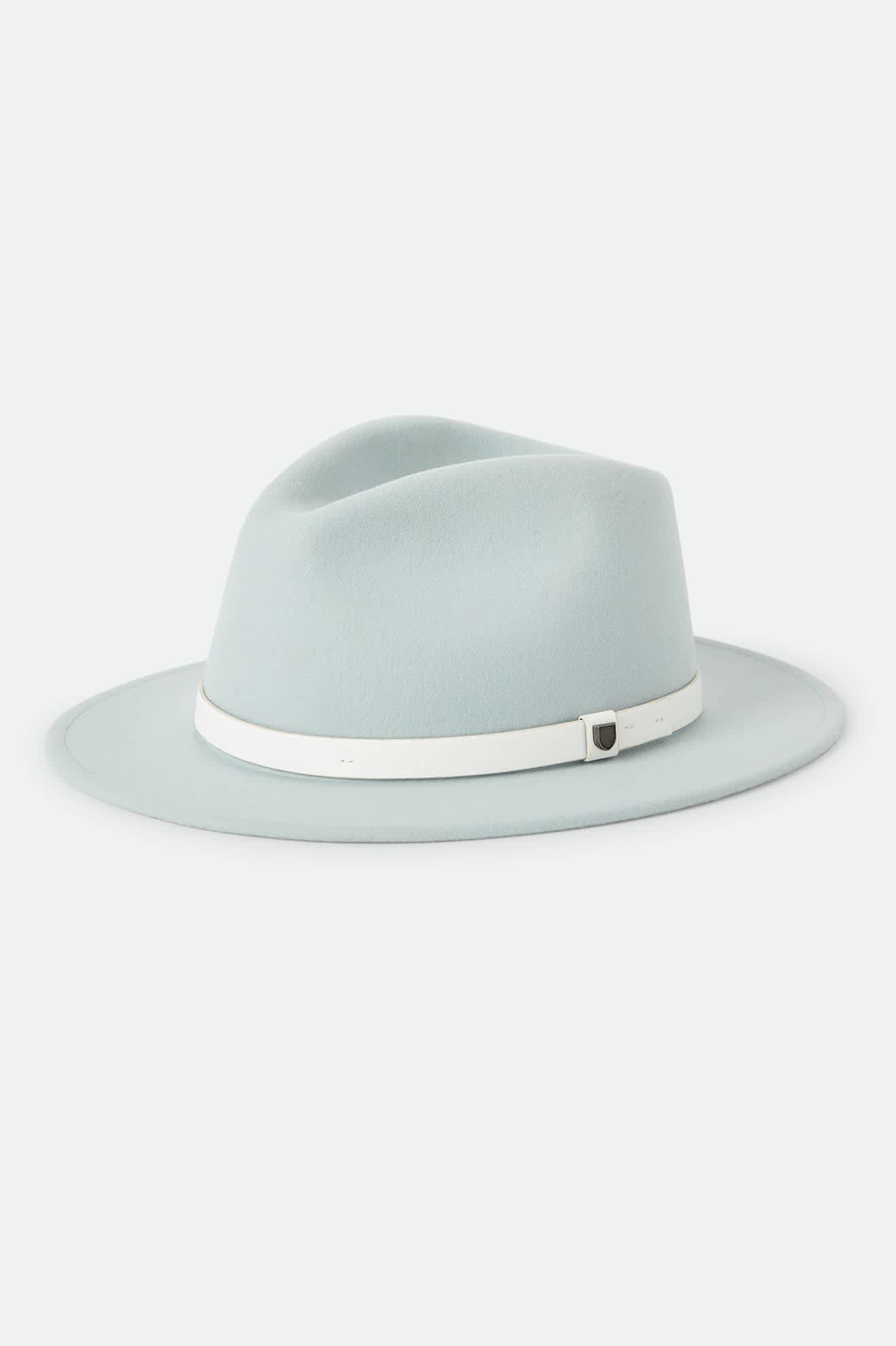 Unisex Messer Fedora in the color Seagrass/Whitecap - Front Product Laydown Image