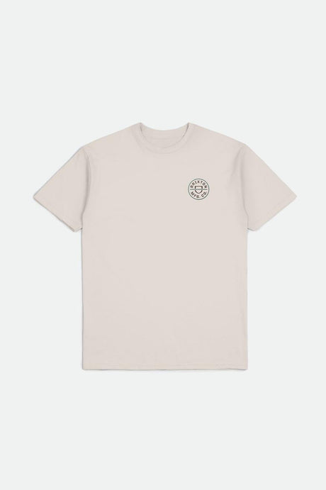 Crest II S/S Standard Tee - Cream/Dark Earth/Spruce