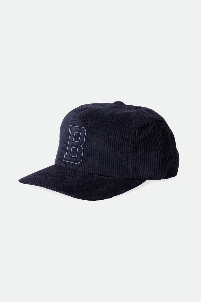 Brixton Big B MP Cap - Washed Navy Cord