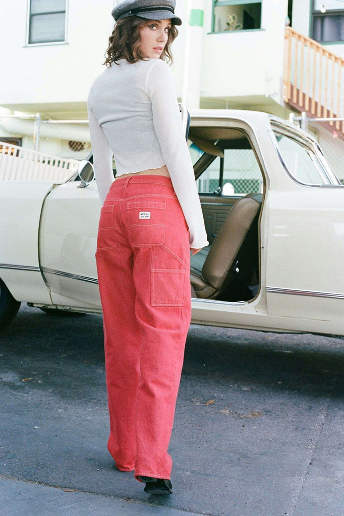 Women's Lifestyle 3 | Essex Painter Pant - Mars Red