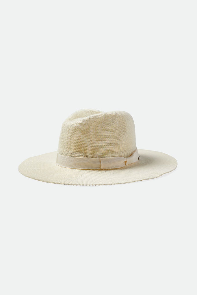 Brixton Women's Lyons Knit Packable Hat - Natural | Profile
