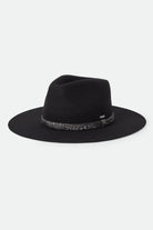 Unisex Sonoran Cowboy Hat in the color Black - Front Product Laydown Image