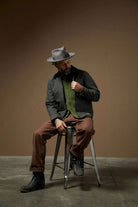 Brixton Unisex Swindle Convertabrim Fedora - Grey/Grey | Lifestyle 2