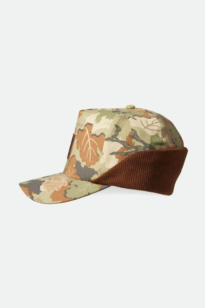 Brixton Builders Ear Flap Cap - Leaf Camo