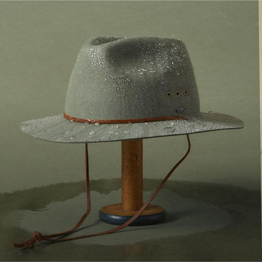 Featuring the Brixton Weather Guard hat technology