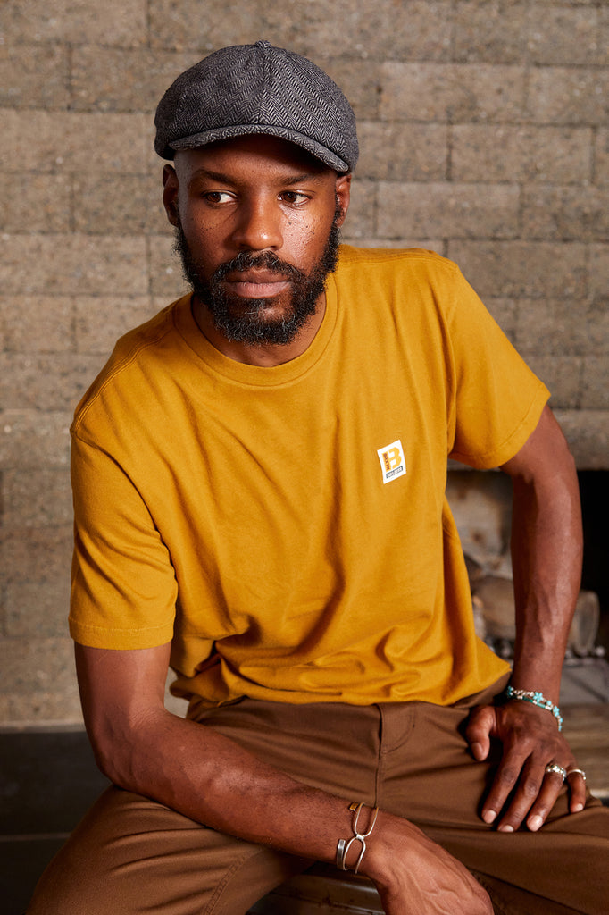 Brixton Builders S/S Standard Tee - Golden Brown