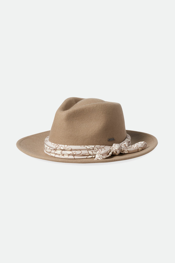 Brixton Madison Convertabrim Rancher Hat - Sand/Beige