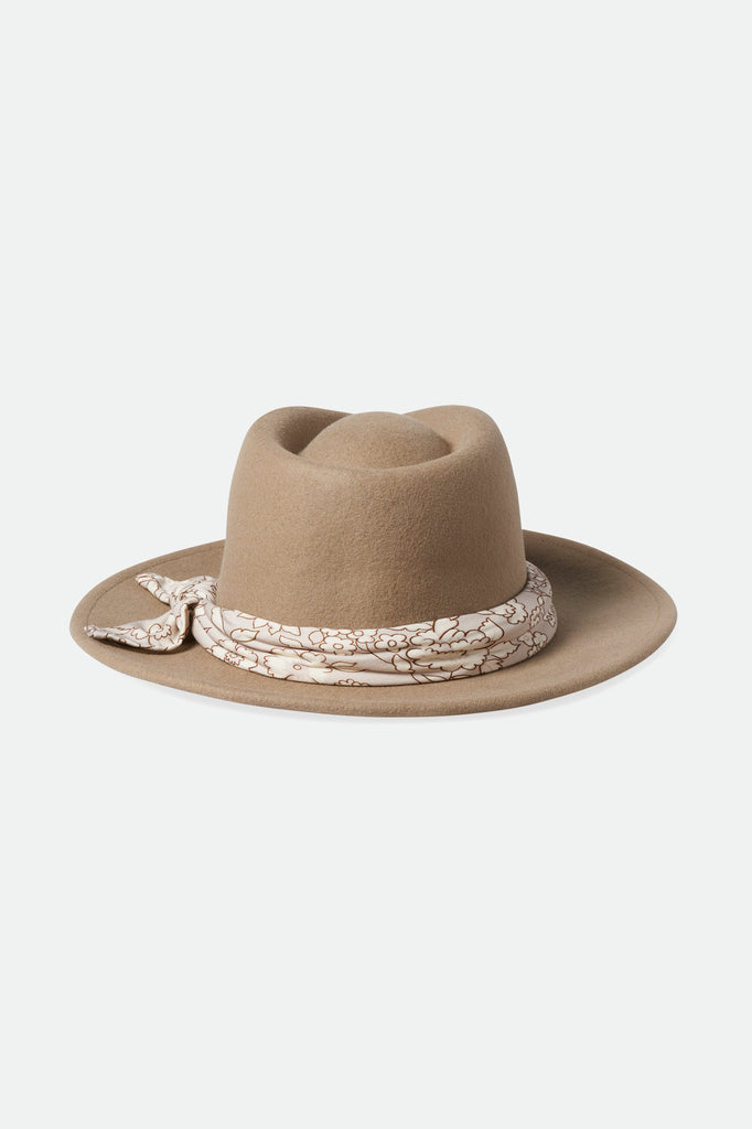 Brixton Madison Convertabrim Rancher Hat - Sand/Beige