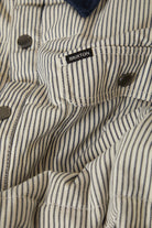 Men's Cass Jacket in the color Whitecap/Mood Indigo Hickory S - Additional Laydown image