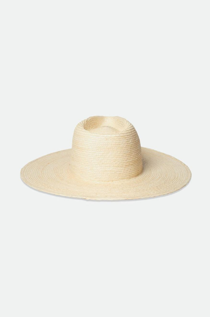 Brixton Primrose Straw Fedora - Natural