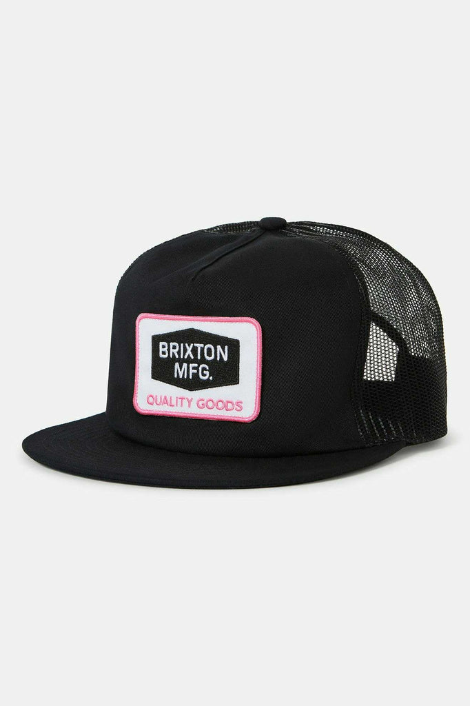 Brixton Unisex Neon Fallbrook HP Snapback - Black/Pink/Black | Profile