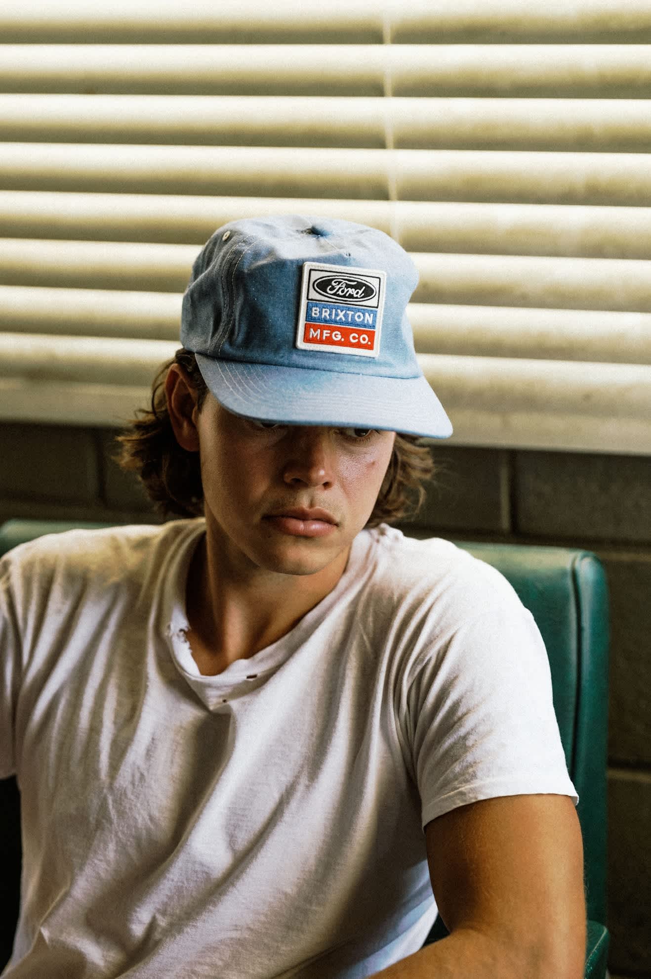 Unisex Ford Service Dept Snapback in the color Blue Chambray - Men's Lifestyle 2.0