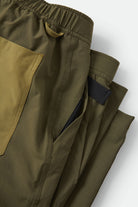 Men's Journey Utility Pant in the color Dark Olive/Olive Surplus - Additional Laydown image