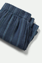 Women's Wandering Short in the color Berring Sea/White - Additional Laydown image