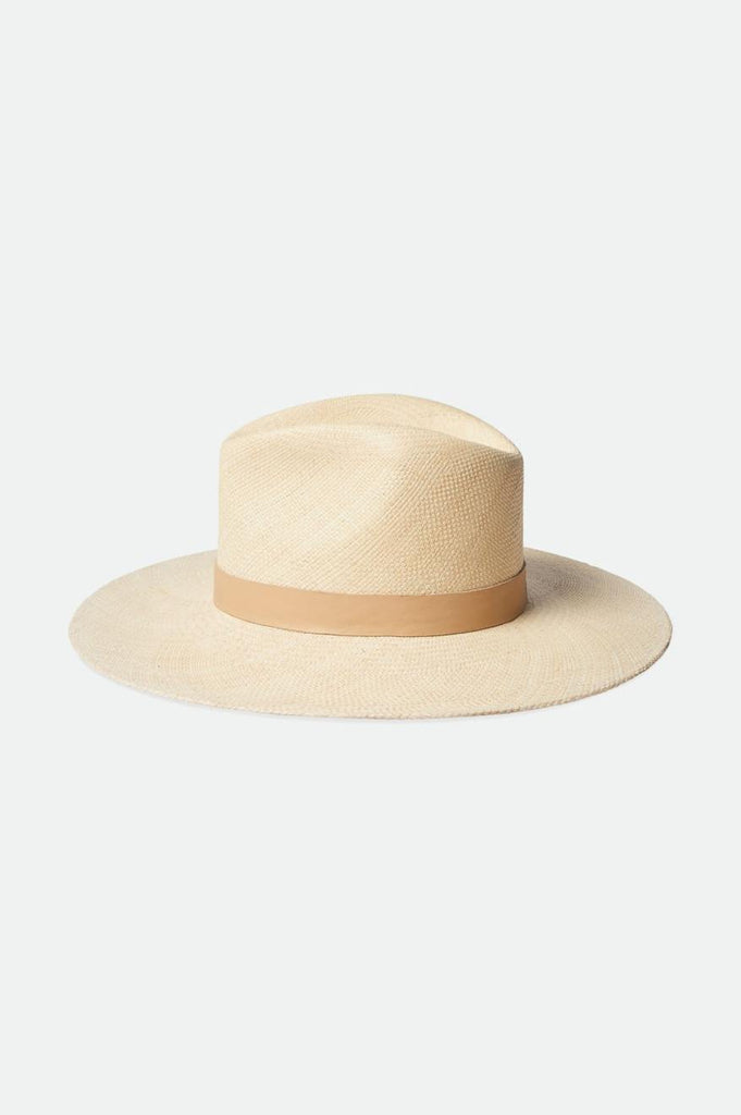 Brixton Women's Harper Panama Straw Hat - Catalina Sand | Extra Shot