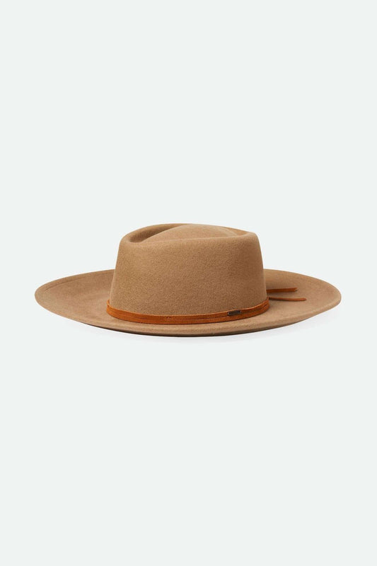 brixton messer tobacco Women's Brenton Convertabrim Fedora in Tobacco Brown – Brixton Australia