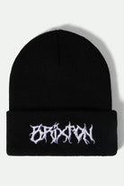 Unisex Void Hunter Watch Cap Beanie in the color Black - Front Product View